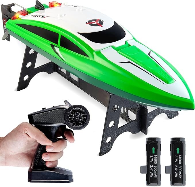 81IOQWsp71L._AC_SX679_ Wave Speeder RC Motor Boat - Image 1