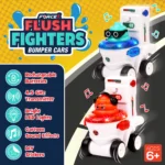 Force1 Flush Fighters Bumper Cars 2pk - Image 2