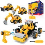Lil' Builders RC Take Apart Toys - Construction (4-in-1)