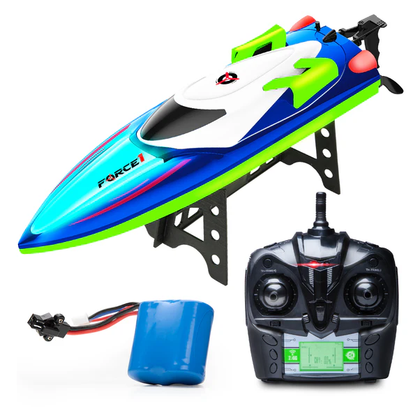 VelocityX_2021_ML1v2_592x592 Force1 Velocity X H102 LED RC Boat - Image 1