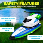 Force1 Velocity X H102 LED RC Boat - Image 3